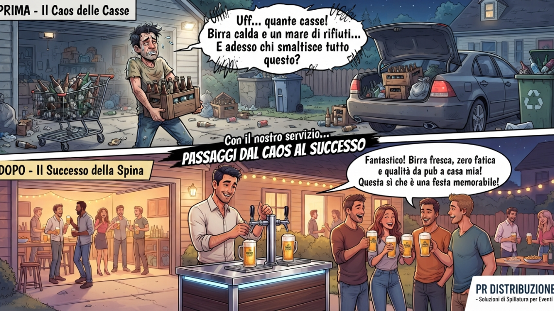 perchè noleggiare impianto birra alla spina