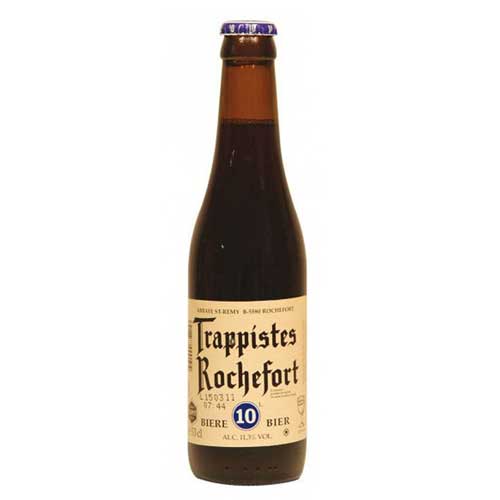 bottiglia birra belga rochefort 10