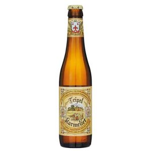 bottiglia birra belga triple karmeliet