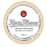 logo konig pilsner birra bionda tedesca